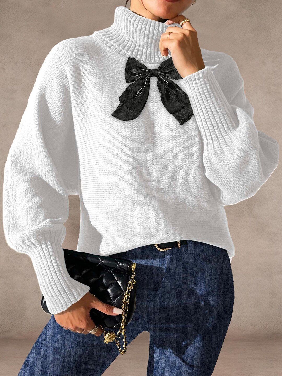 Women Pullover with Embellished Detail