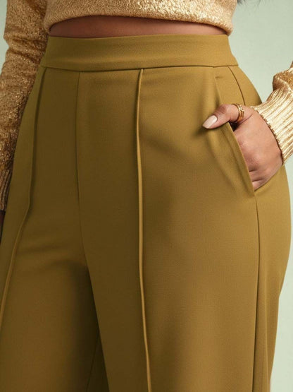 Women Wrinkle Free Trousers