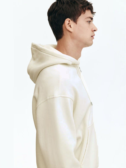 Men's Grey Nowi Men Hooded Sweatshirt