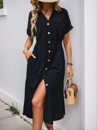 Shirt Midi Dress