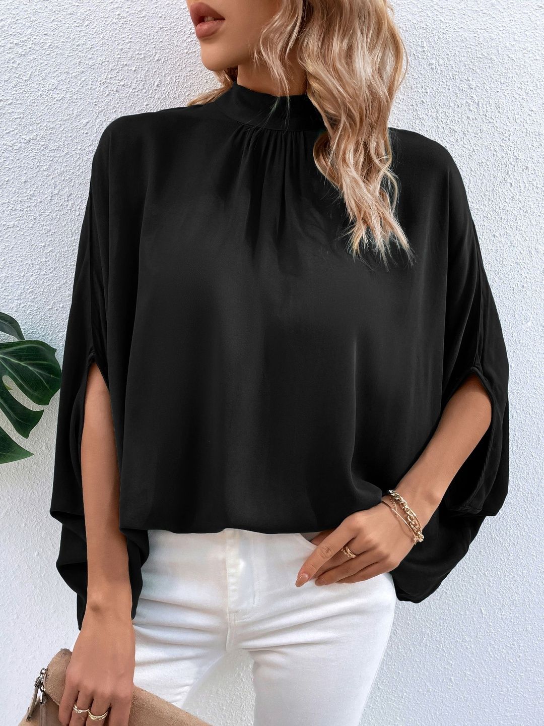 Batwing Sleeve Top
