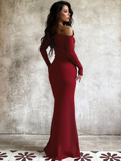 NOWI Sheath Maxi Dress