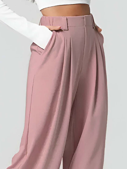 Women Pleated Trousers
