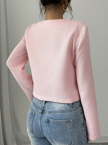 Women Open Front Jacket