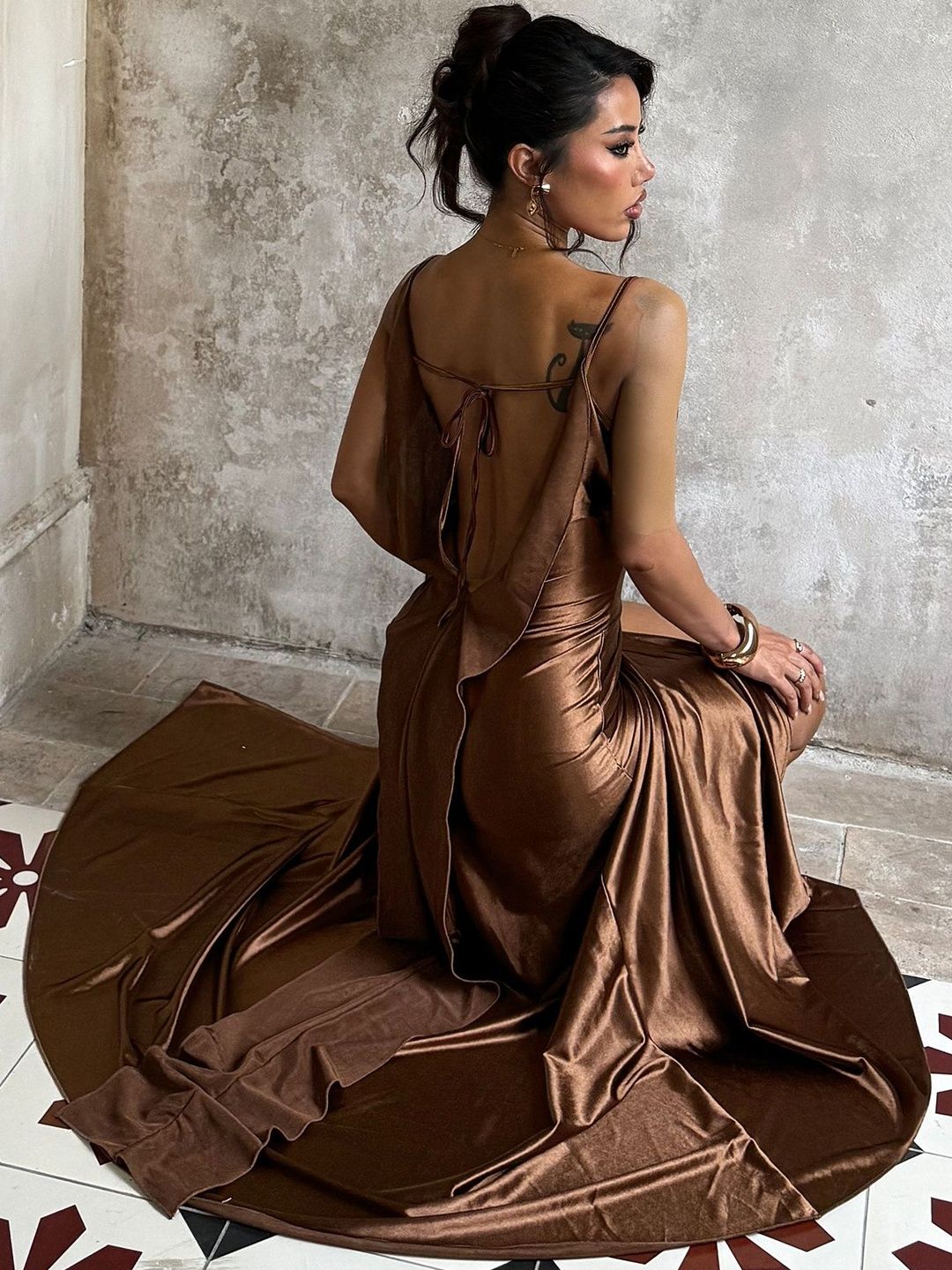 NOWI Bodycon Maxi Dress