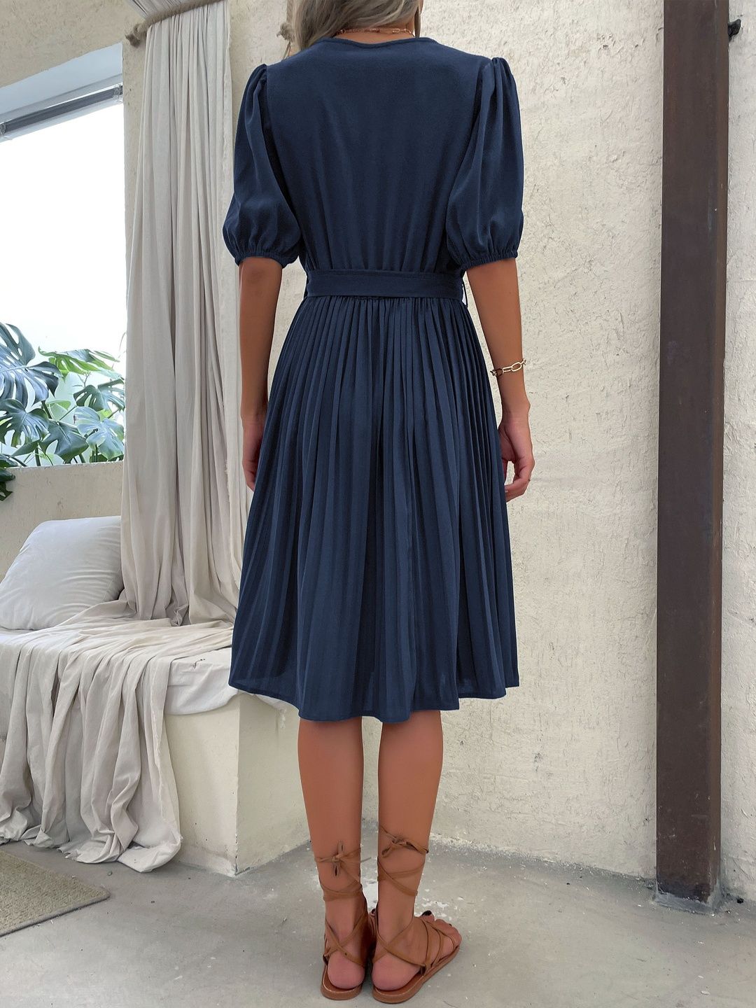 Puff Sleeve Dress