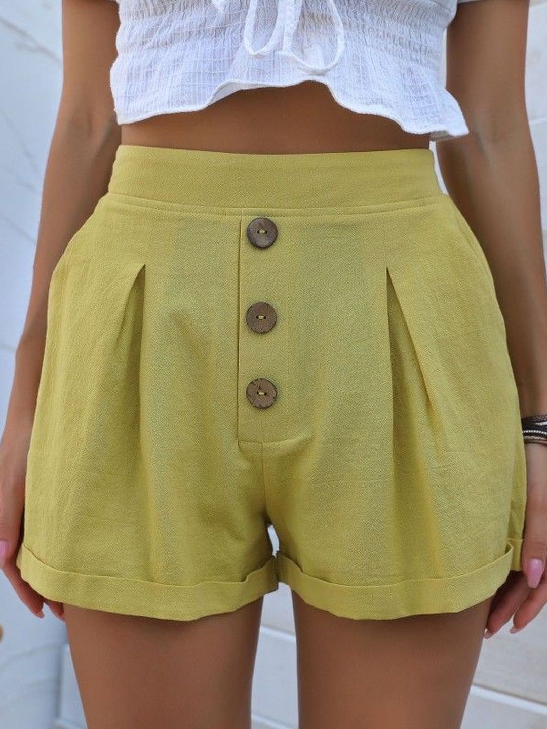 Women High-Rise Fashion Shorts