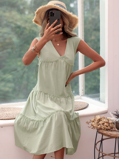 A-Line Midi Dress