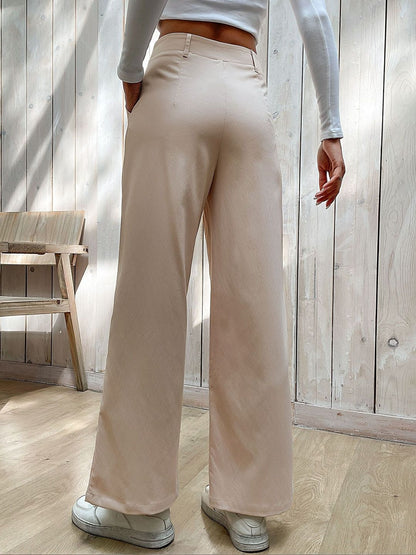 Women High-Rise Non Iron Trousers