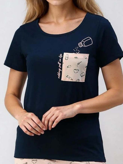 Women Printed Night suit