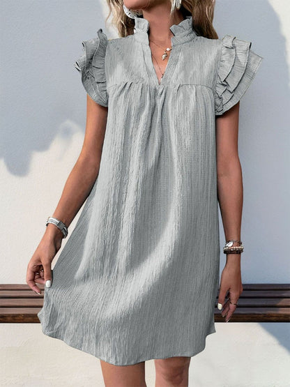 Flutter Sleeve Dress