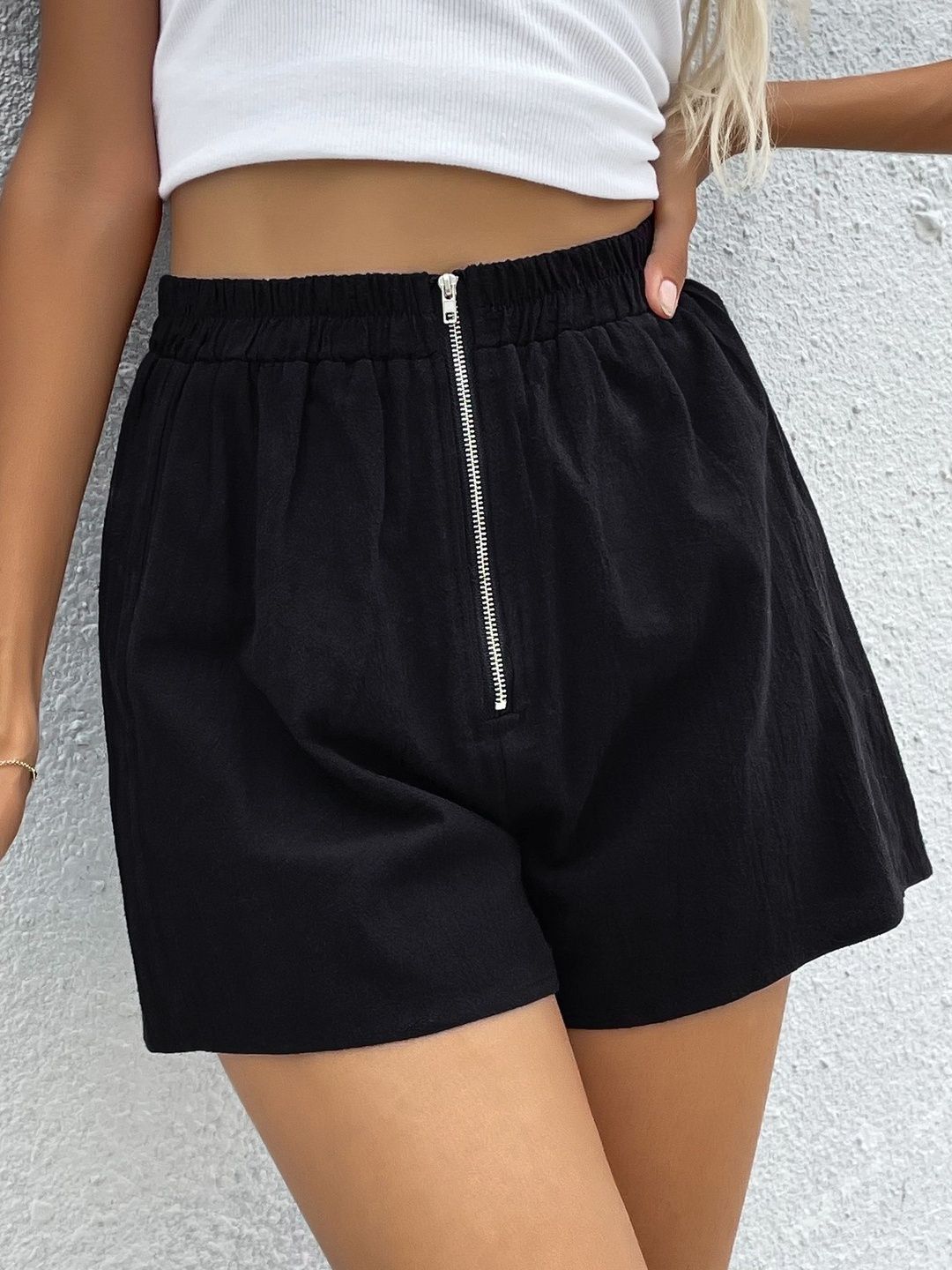 Women High-Rise Fashion Shorts