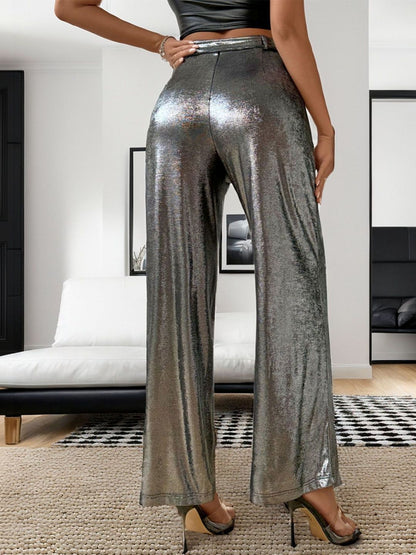 Women High-Rise Non Iron Trousers