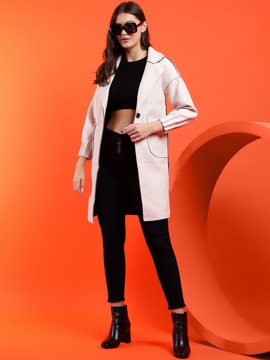 NOWI Cotton Single Breasted Coats