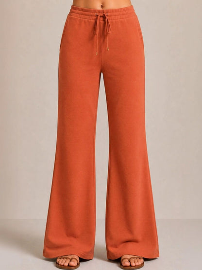 Women High-Rise Wrinkle Free Trousers