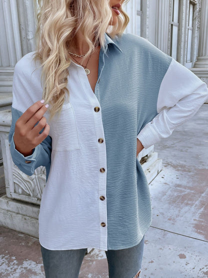 Women Colourblocked Casual Shirt