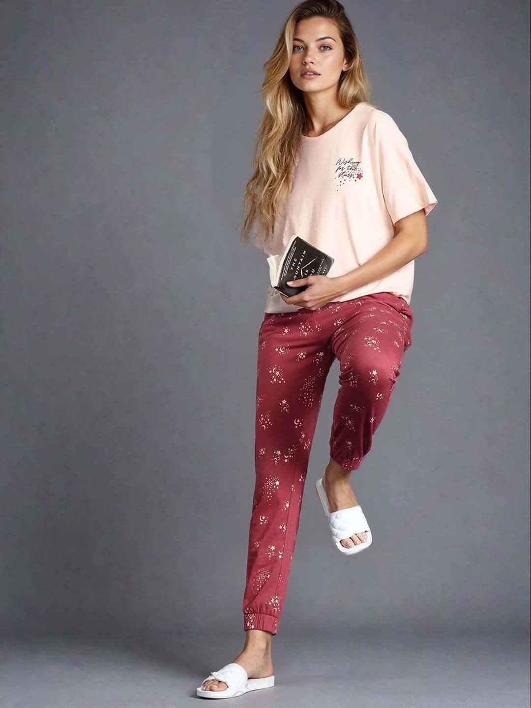 Women Printed Night suit