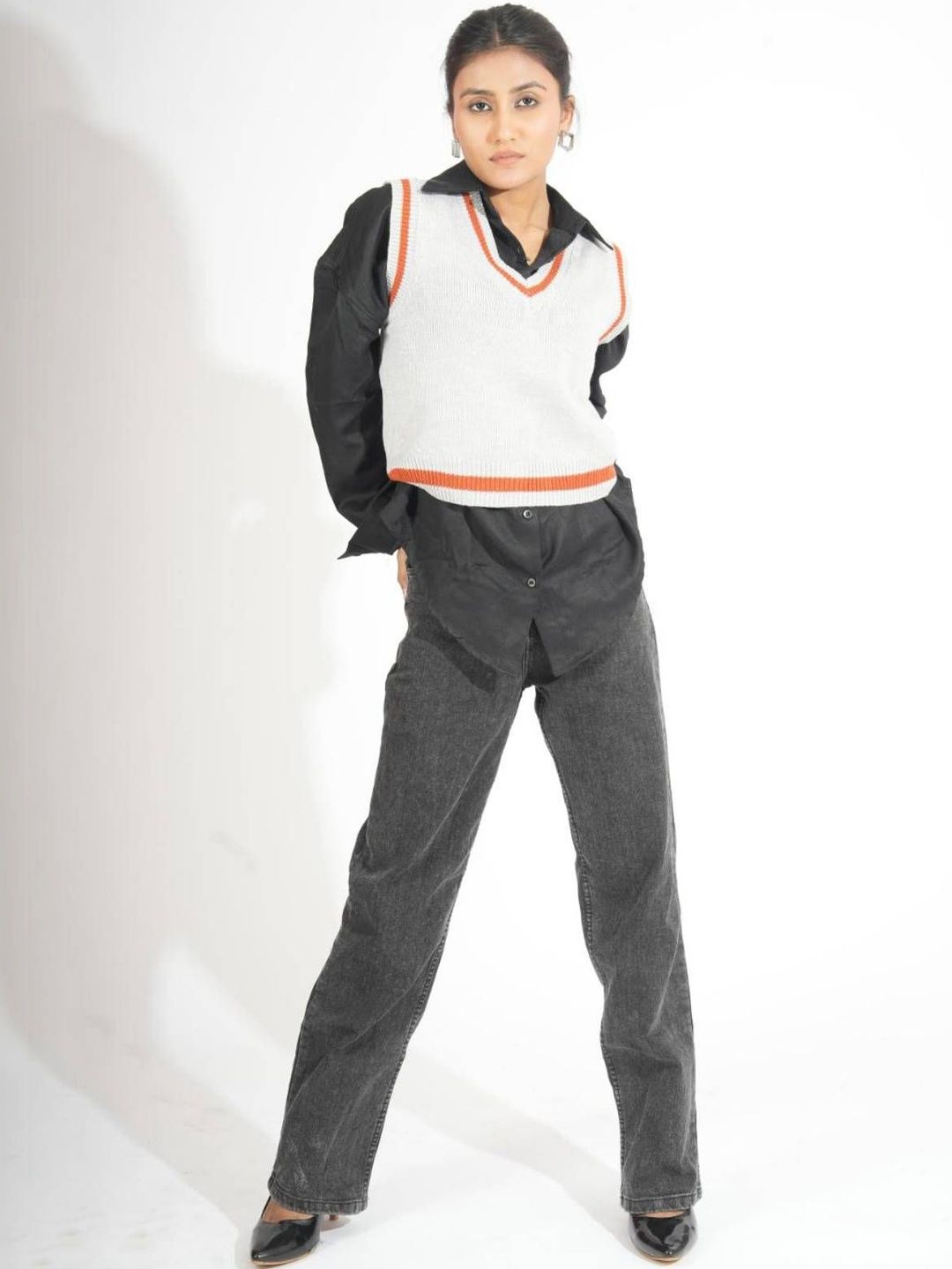 NOWI Women Woollen Sweater Vest