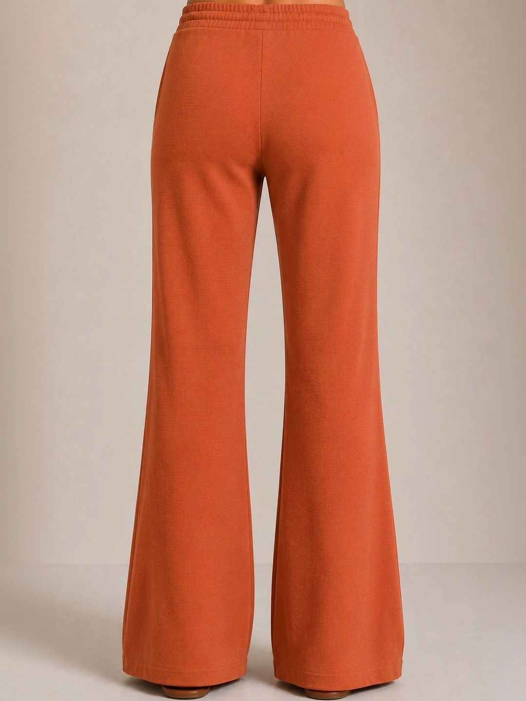 Women High-Rise Wrinkle Free Trousers