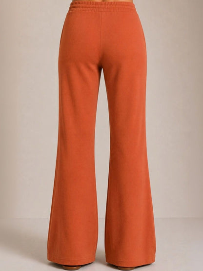 Women High-Rise Wrinkle Free Trousers