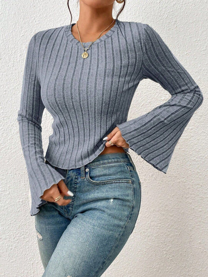 Women Ribbed Pullover