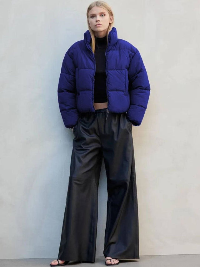 NOWI Women Lightweight Crop Puffer Jacket