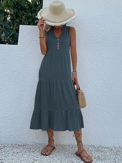 A-Line Midi Dress