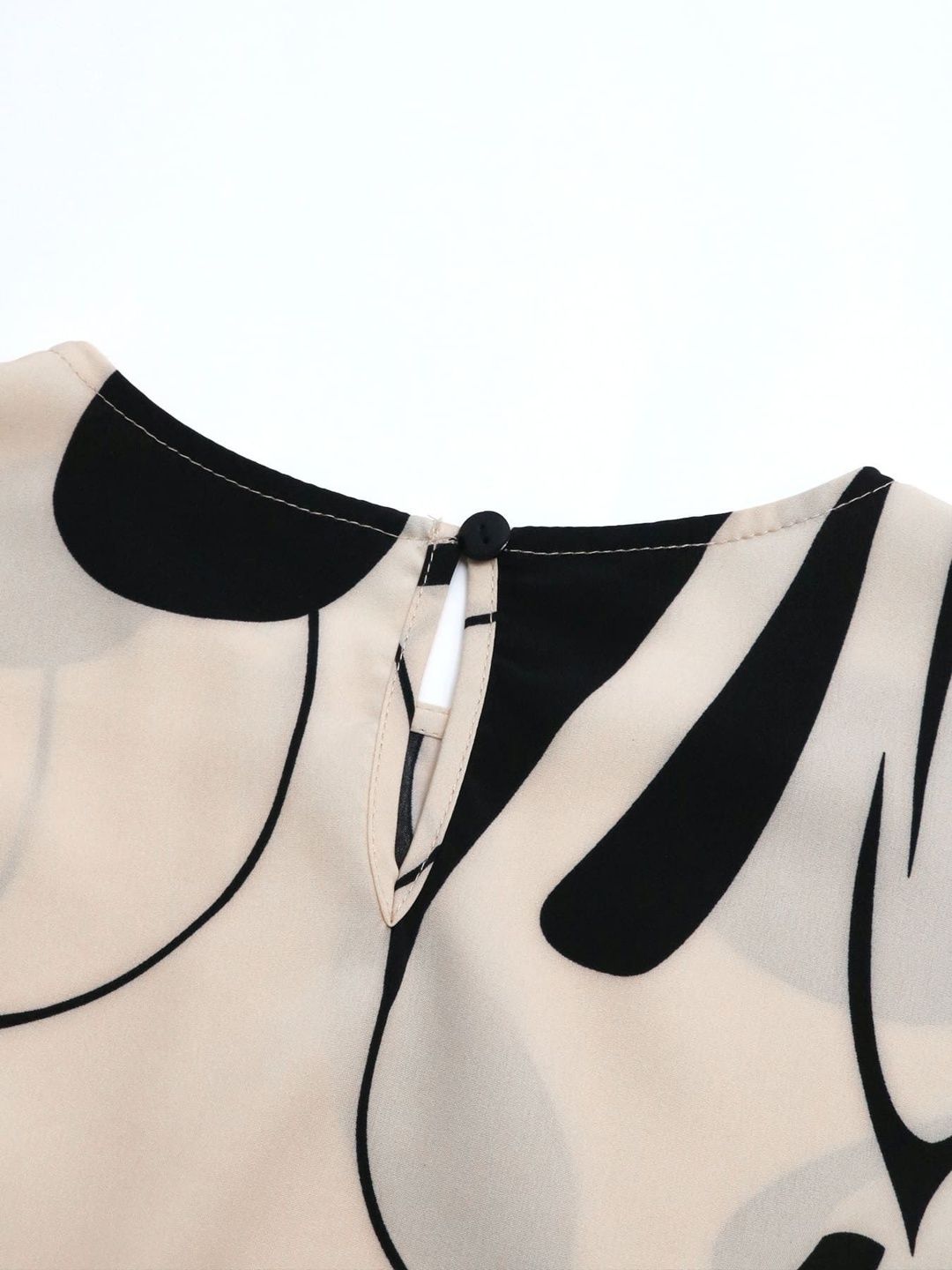 NOWI Print Fit & Flare Midi Dress