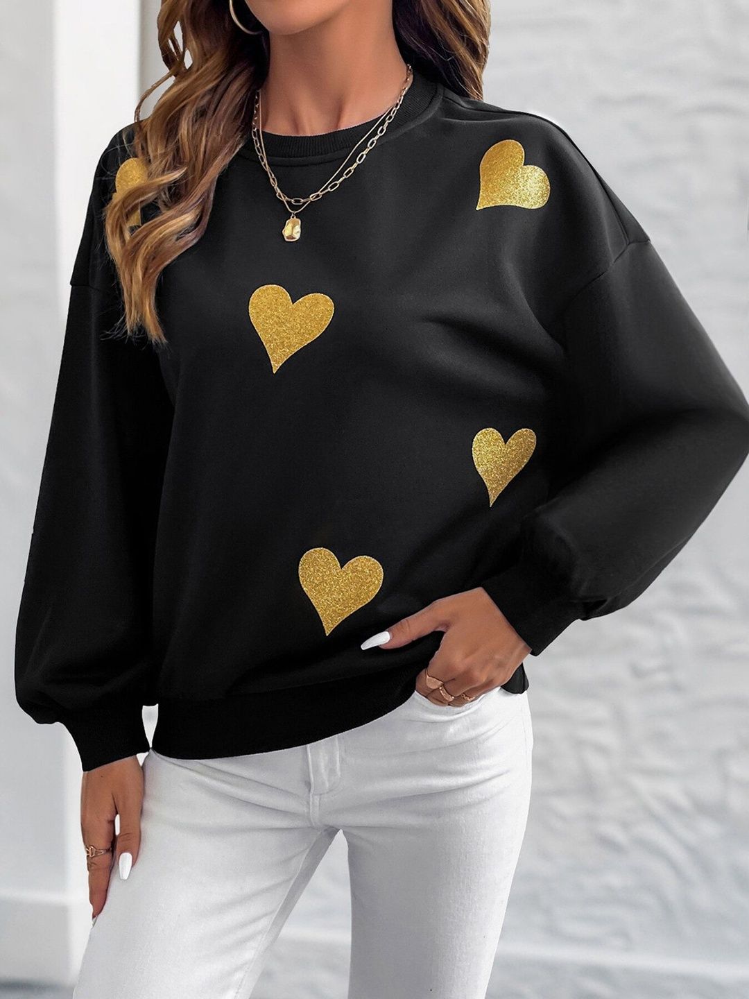 Women Printed Sweatshirt