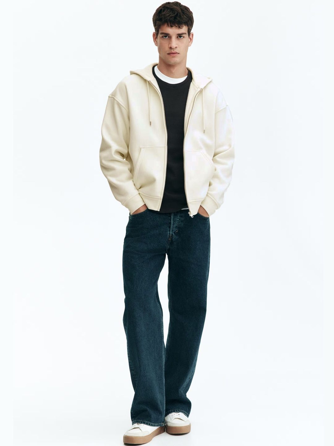 NOWI Hooded Sweatshirt Cotton - Nowi Korean Fashion