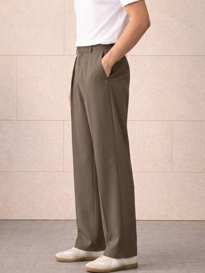 Men Pleated Trousers