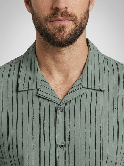 Men Multi Stripes Casual Shirt