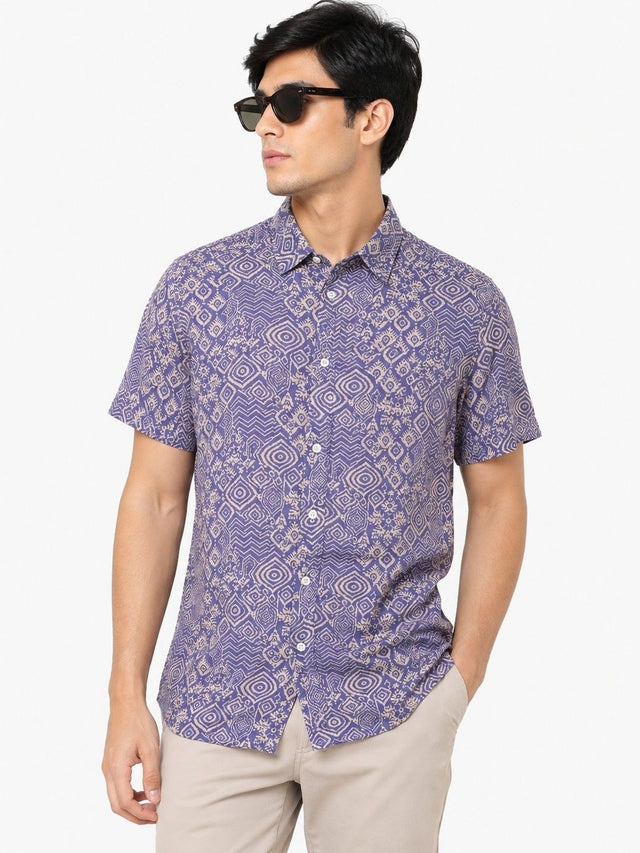 Men Comfort Printed Casual Shirt