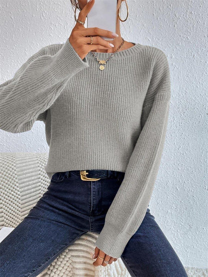Women Ribbed Pullover