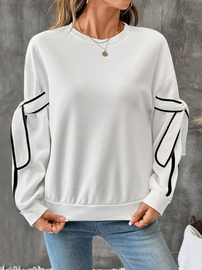 Women Colourblocked Sweatshirt