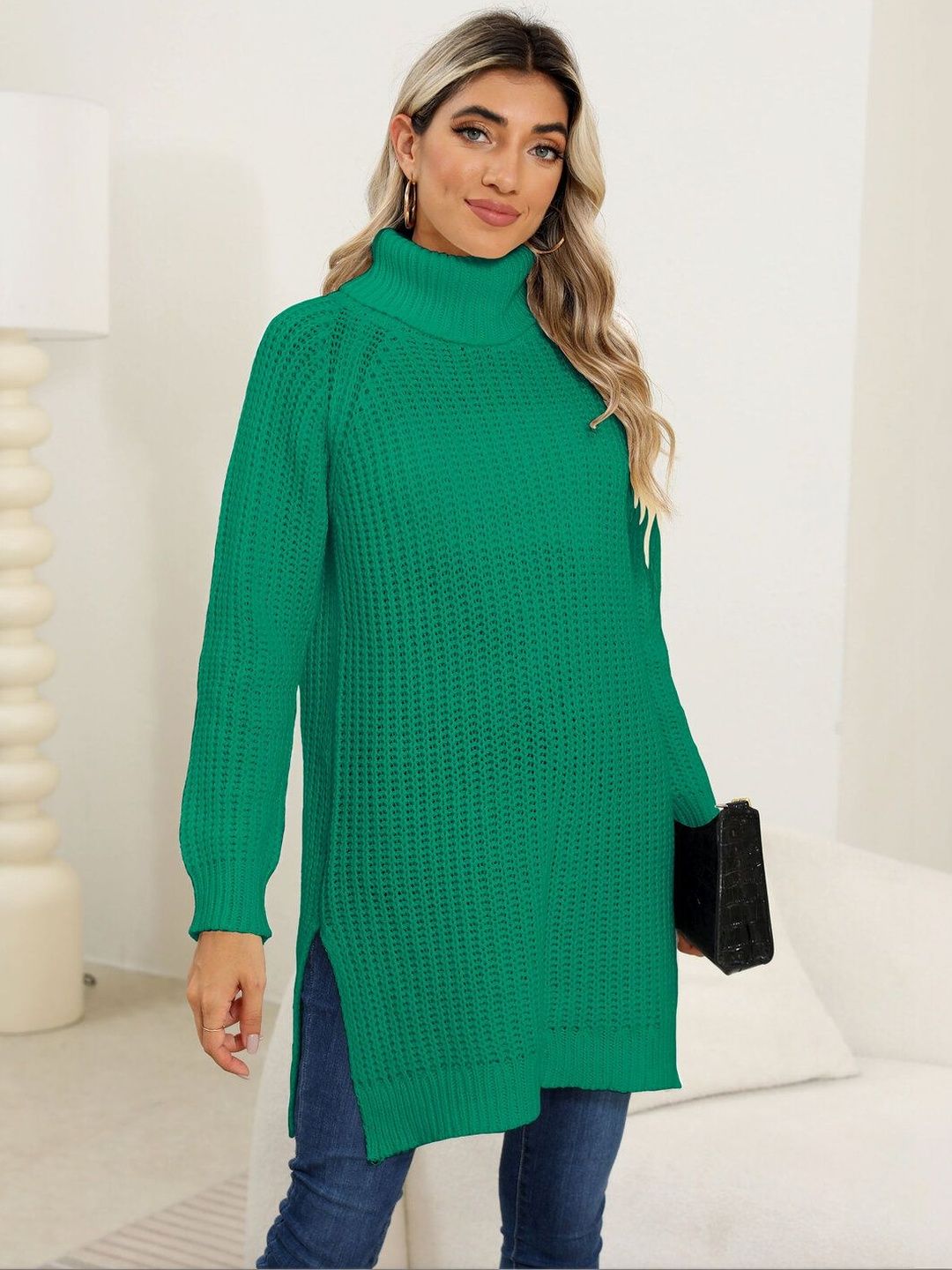 Women Longline Pullover