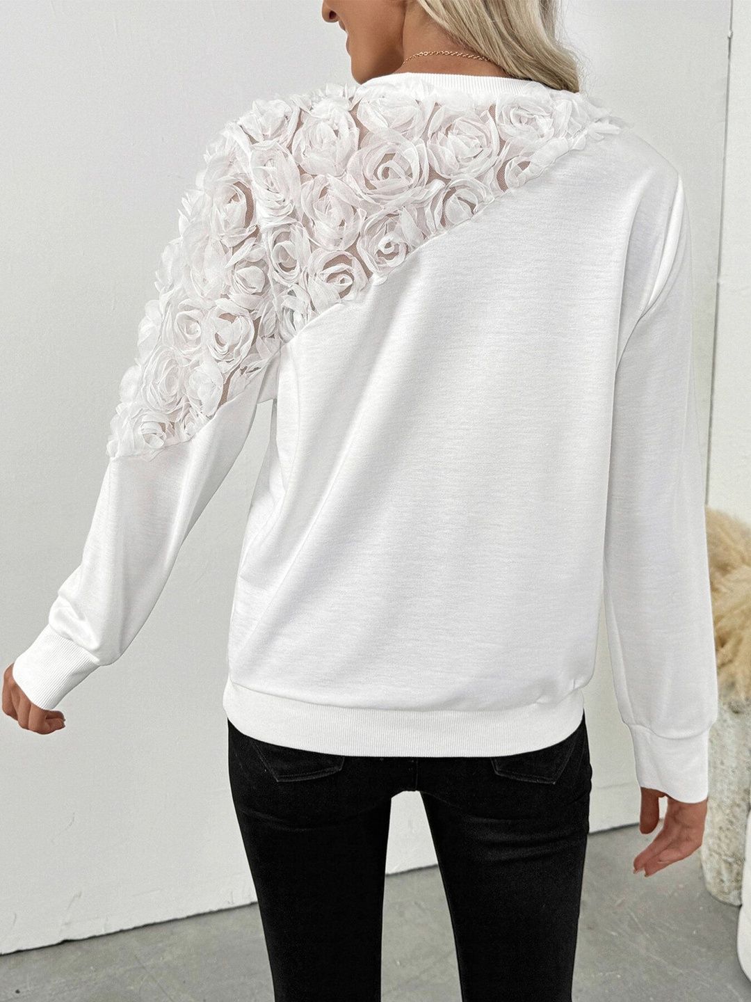 Women Embellished Sweatshirt
