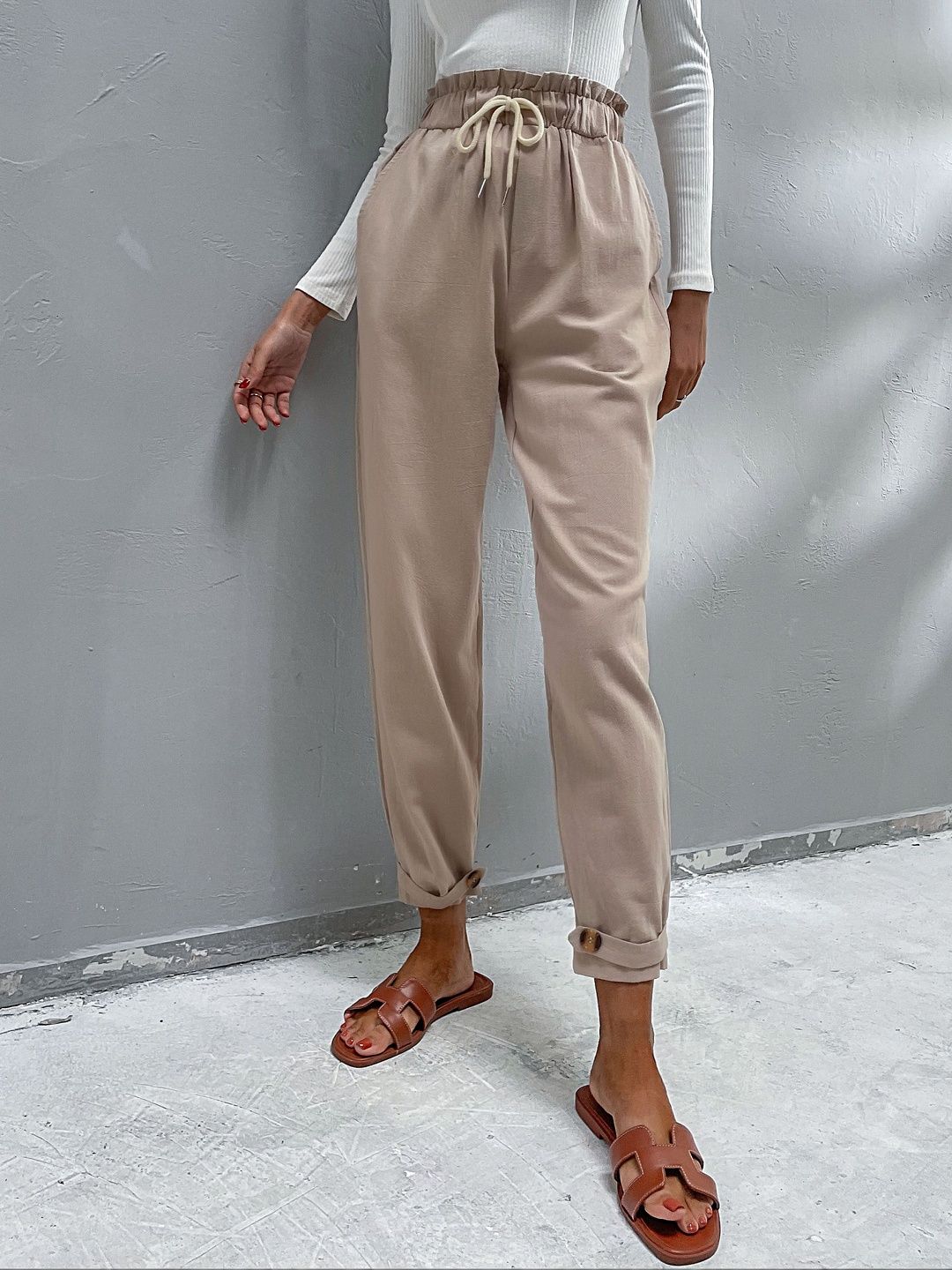 Women Non Iron Trousers