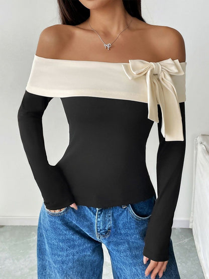 Women Colourblocked T-shirt