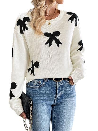 NOWI Printed Pullover Style 200 - Nowi Korean Fashion