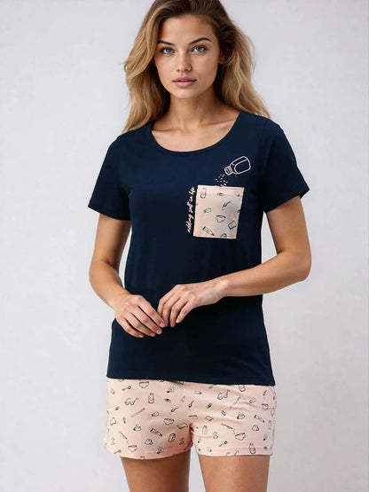 Women Printed Night suit