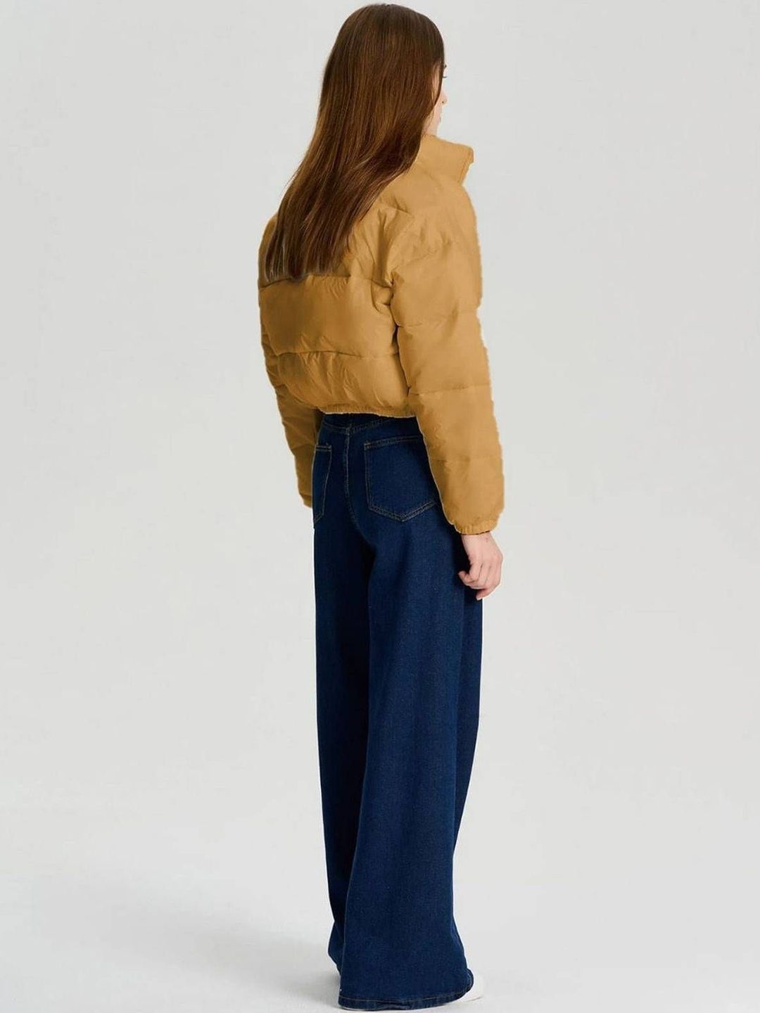 NOWI Women Lightweight Crop Puffer Jacket