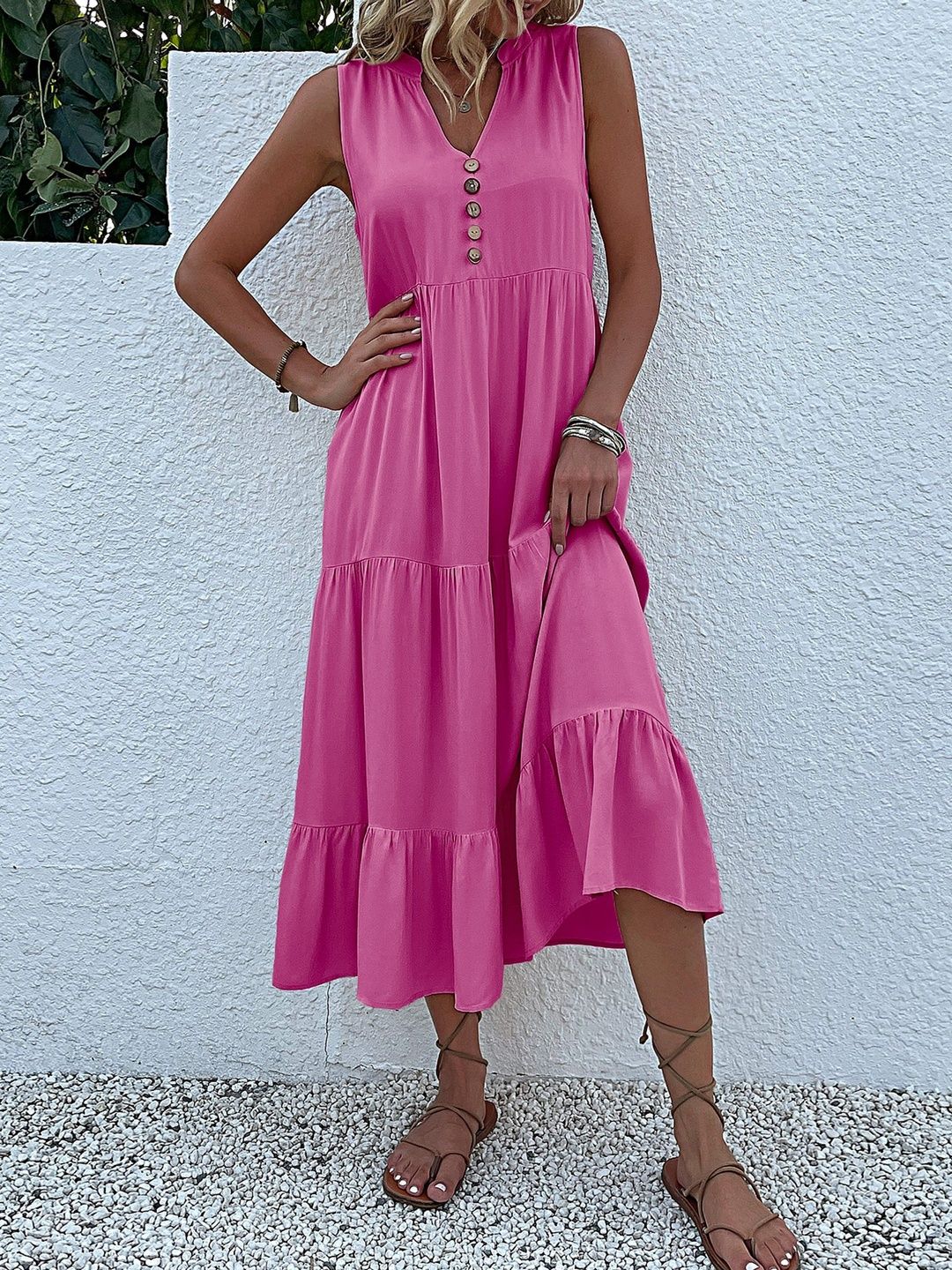 Fit & Flare Midi Dress