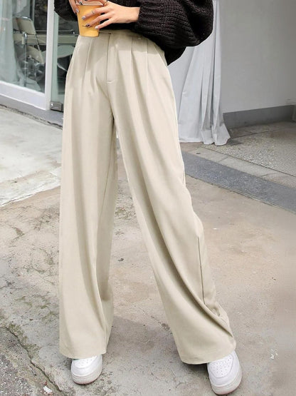 Women High-Rise Easy Wash Trousers