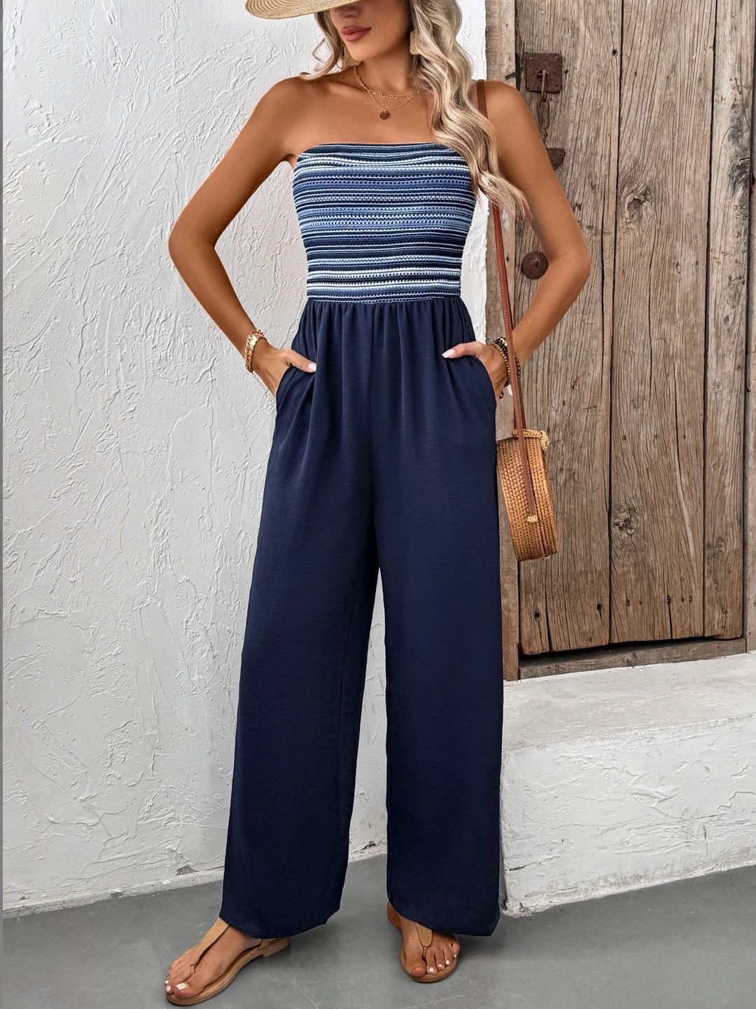Strapless Basic Jumpsuit