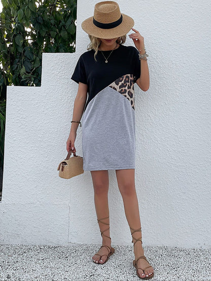 Colourblocked Dress
