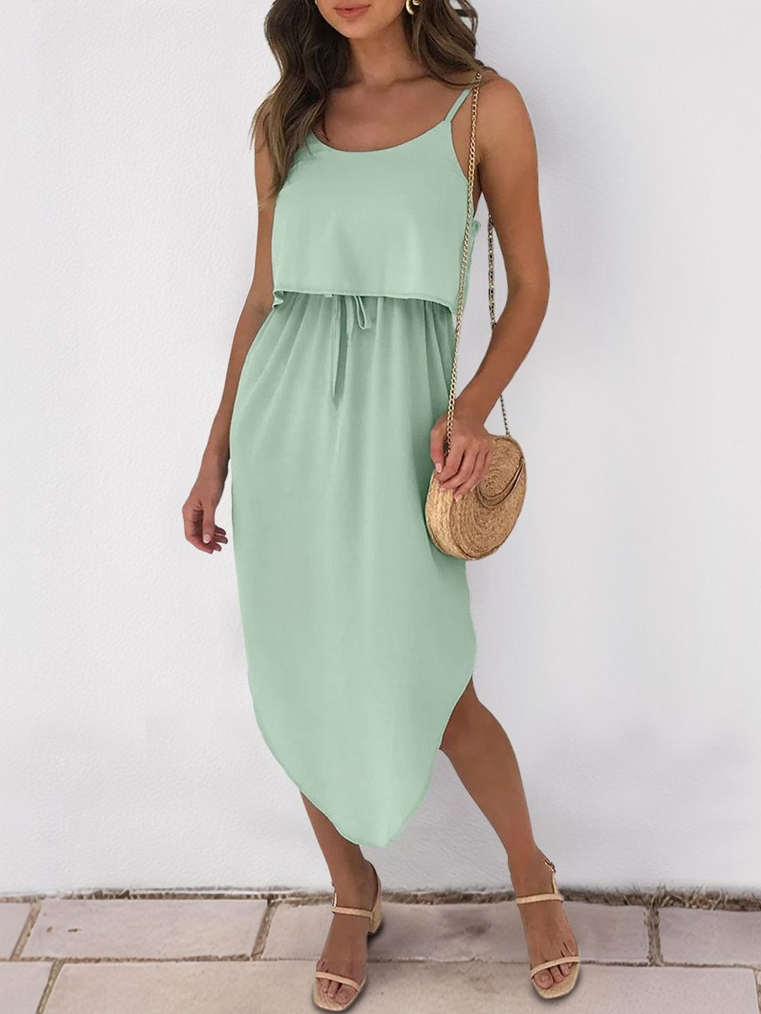 Fit & Flare Midi Dress