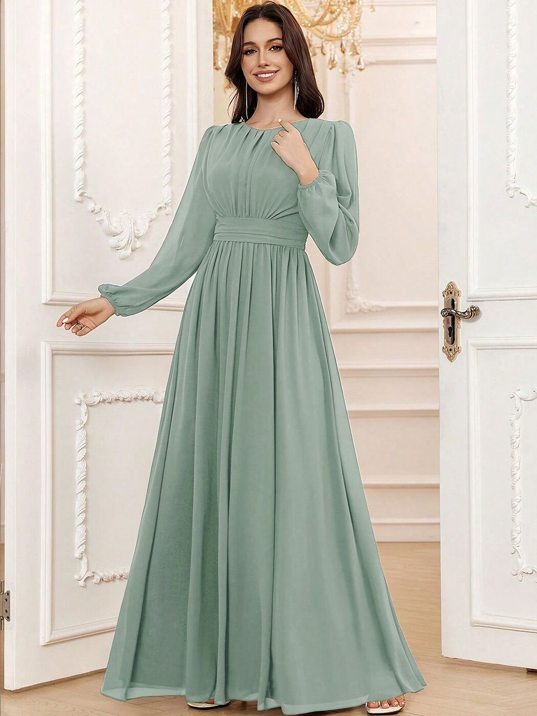 A-Line Maxi Dress
