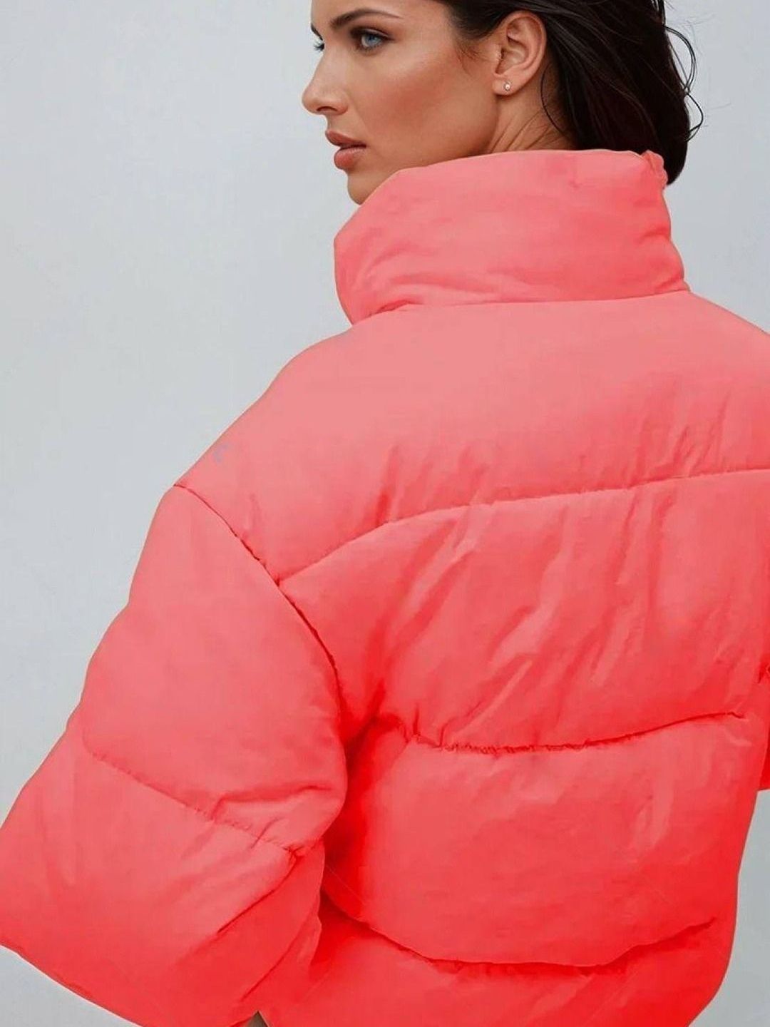 NOWI Women Lightweight Crop Puffer Jacket