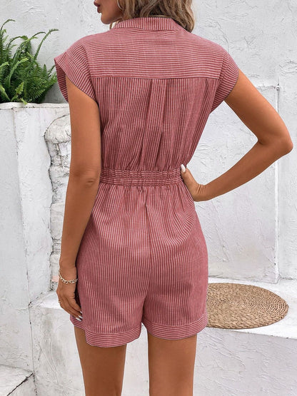 Striped Jumpsuit